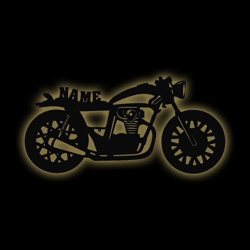 Hobby & Beruf Dekolicht "Motorrad" | personalisierbar