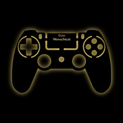 Gamer Dekolicht "Gamepad" | personalisierbar