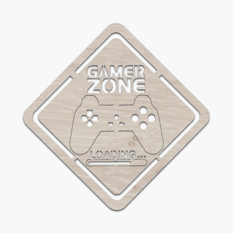 Gamer Dekolicht "Gamer Zone Schild"