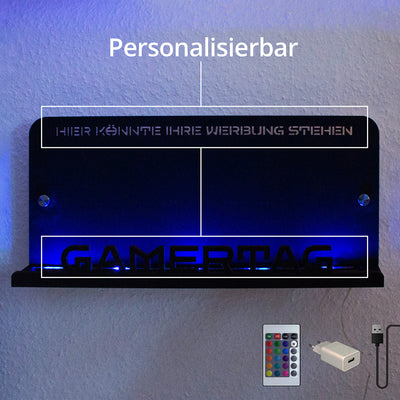 Gamer Regal Showcase | personalisierbar